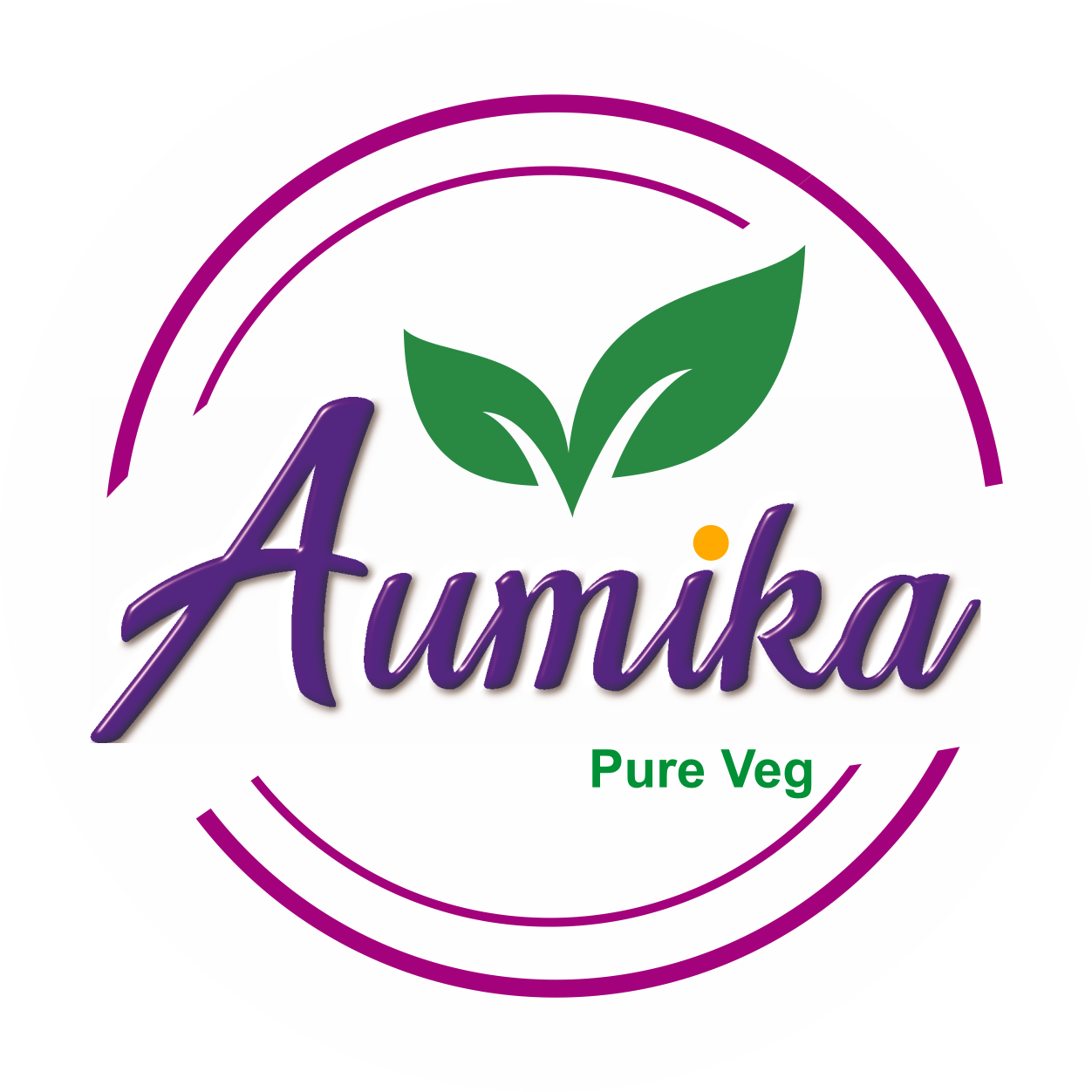 Aumika Pure Veg Restrarent Logo